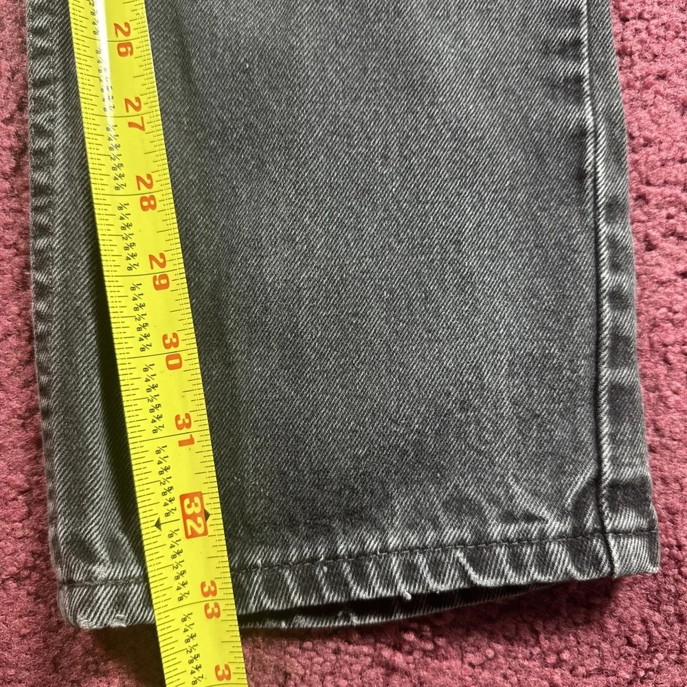 Vintage Levis 505 Faded Black Jeans Mens (Fit 32/33) Made in USA Straight Leg